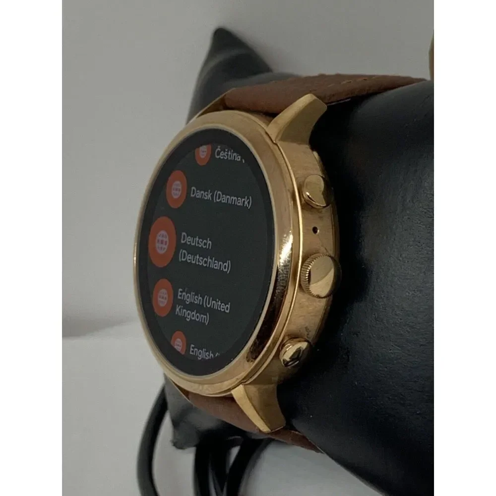 Fossil Gen 4 Authentic Digital Dial Smart Watch Custom Band FTW6018 QT769